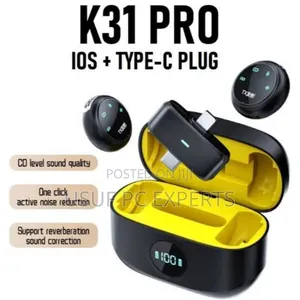 Pro Button Wireless Microphone iPhone Type C Duo