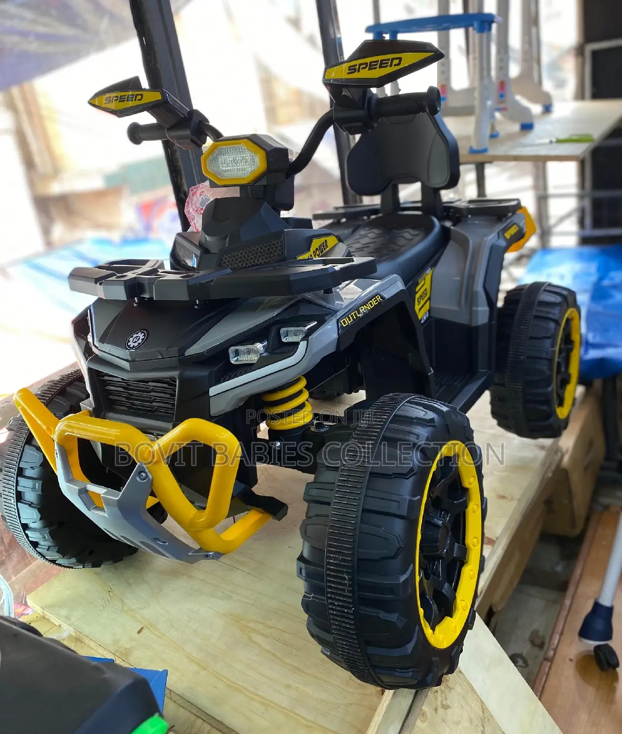 Rechargeable Kids Car With Start Button