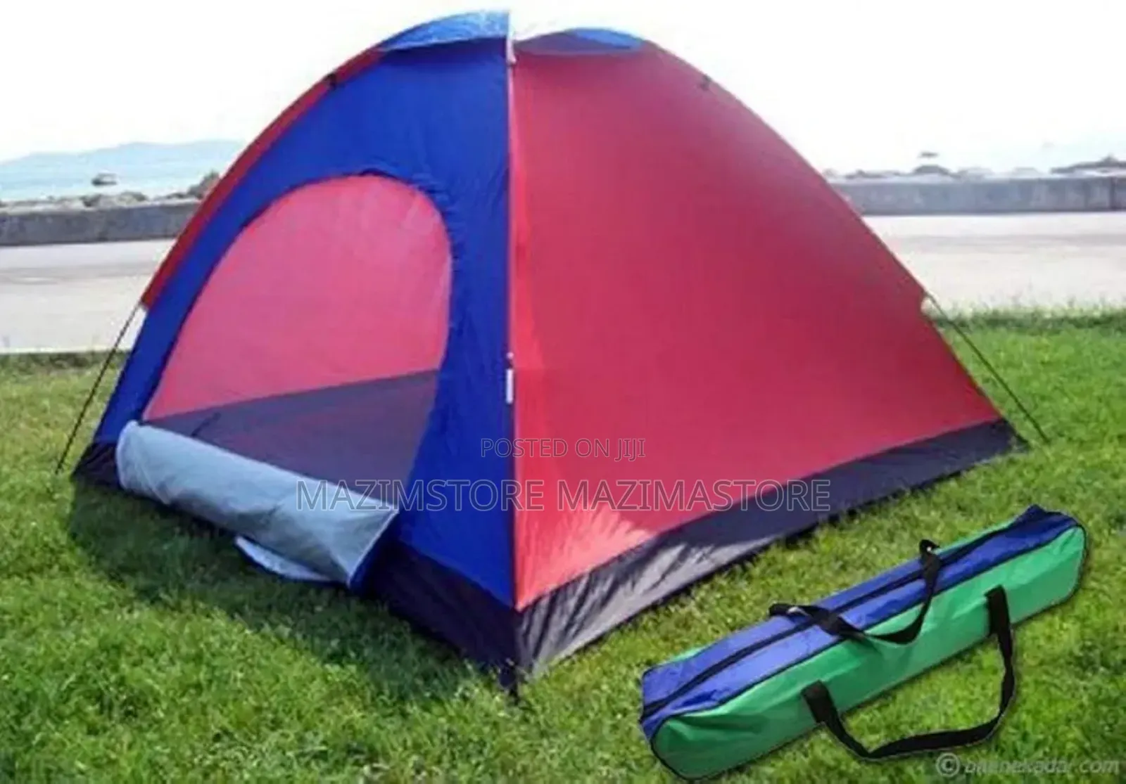 Two People Full Manual Camping Tent With Carry Bag