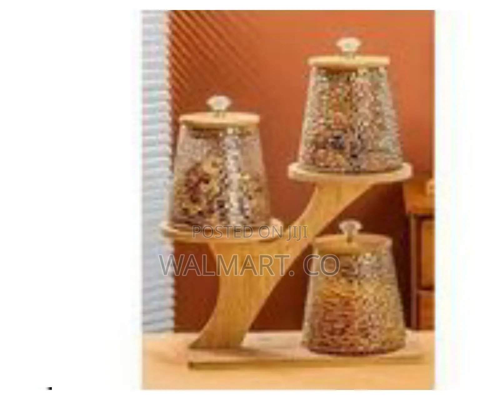 3 PCS Round Air Tight Food Storage Canister Set