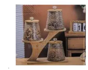 3 PCS Round Air Tight Food Storage Canister Set