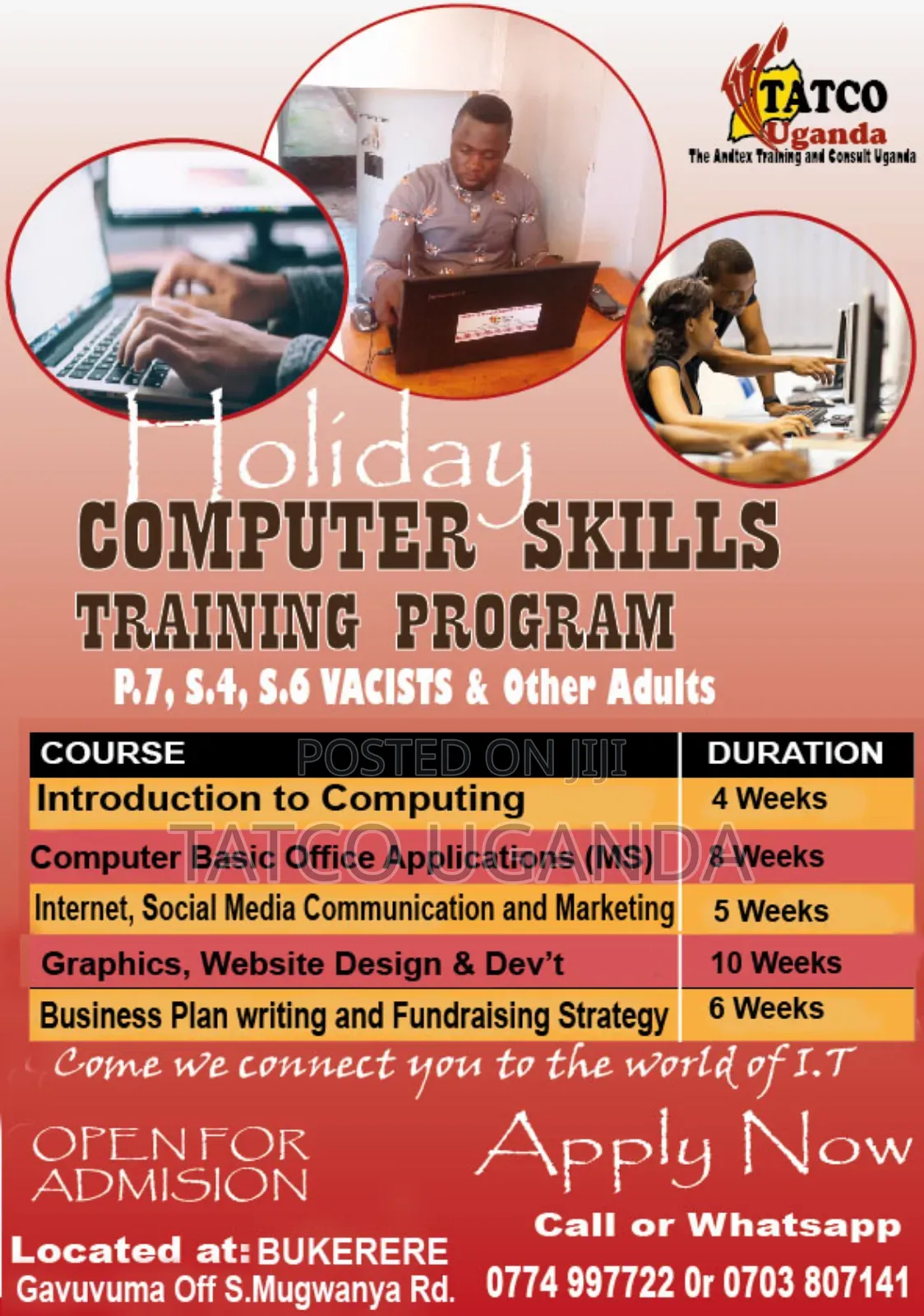 Computer Training and All It Related Services