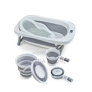 4pcs Foldable Baby Basin Set – Easy Foldable Baby Basin