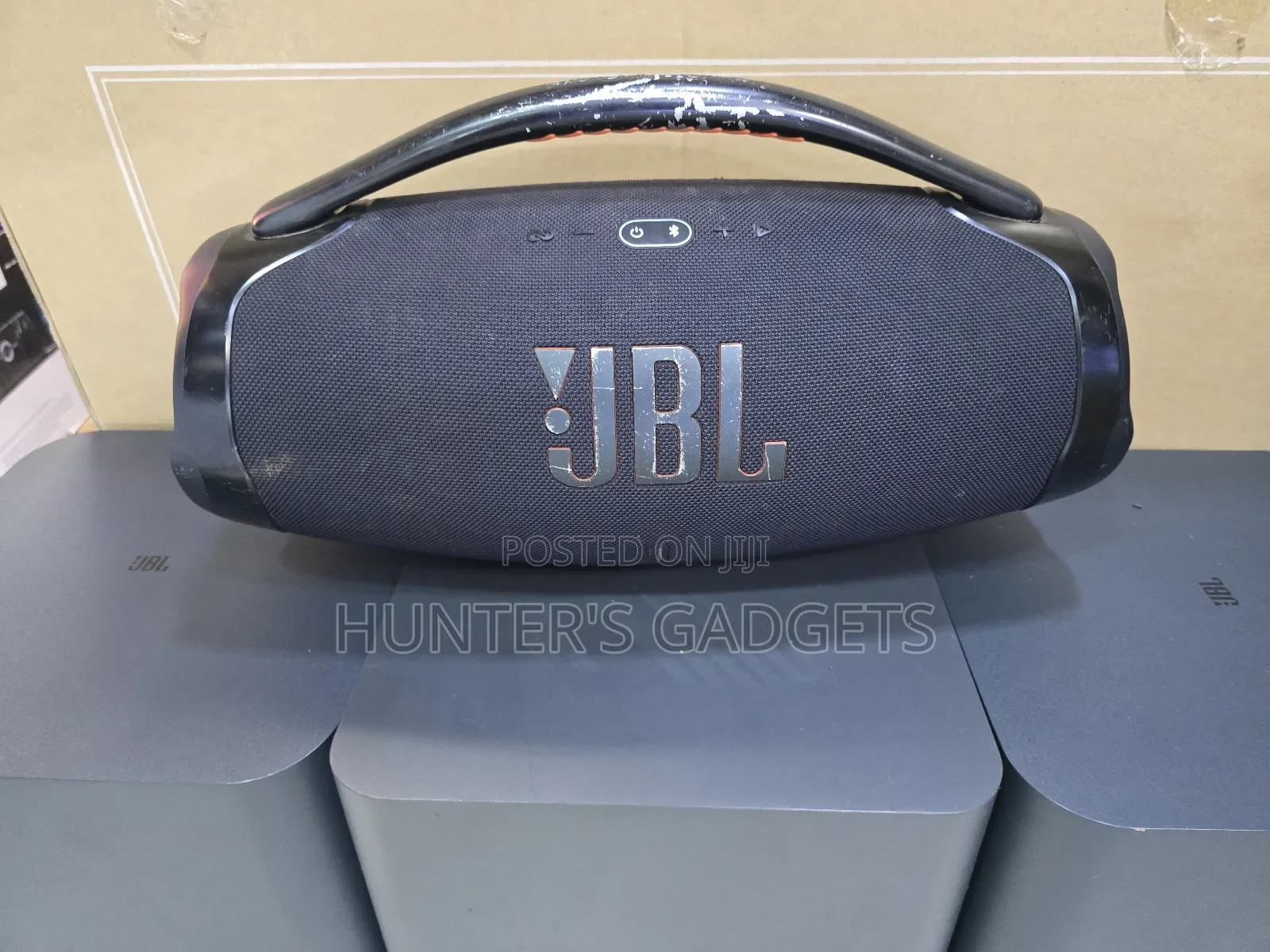 JBL Boombox 3 Bluetooth Rechargeable Powerful Speaker Used