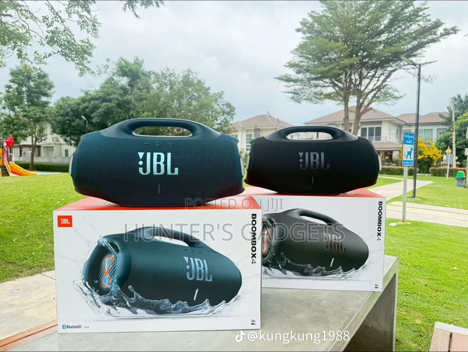 JBL Boombox 4 Bluetooth Rechargeable Powerful Speaker Latest Series