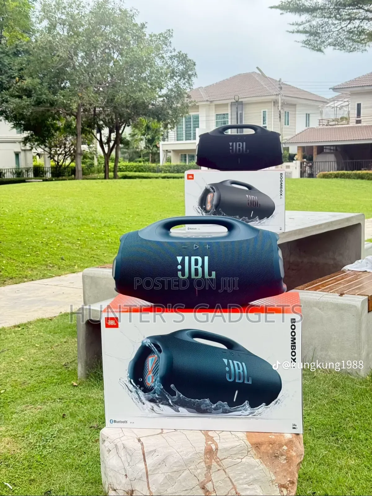 JBL Boombox 4 Bluetooth Rechargeable Powerful Speaker Latest Series
