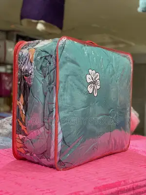 4piece Duvet, 4x6 and 5x6 With 2pillowcases and 1 Bedsheet