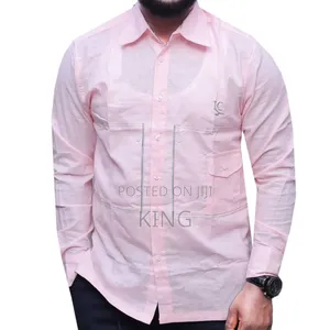 Colourful Kitengi Linen Shirt