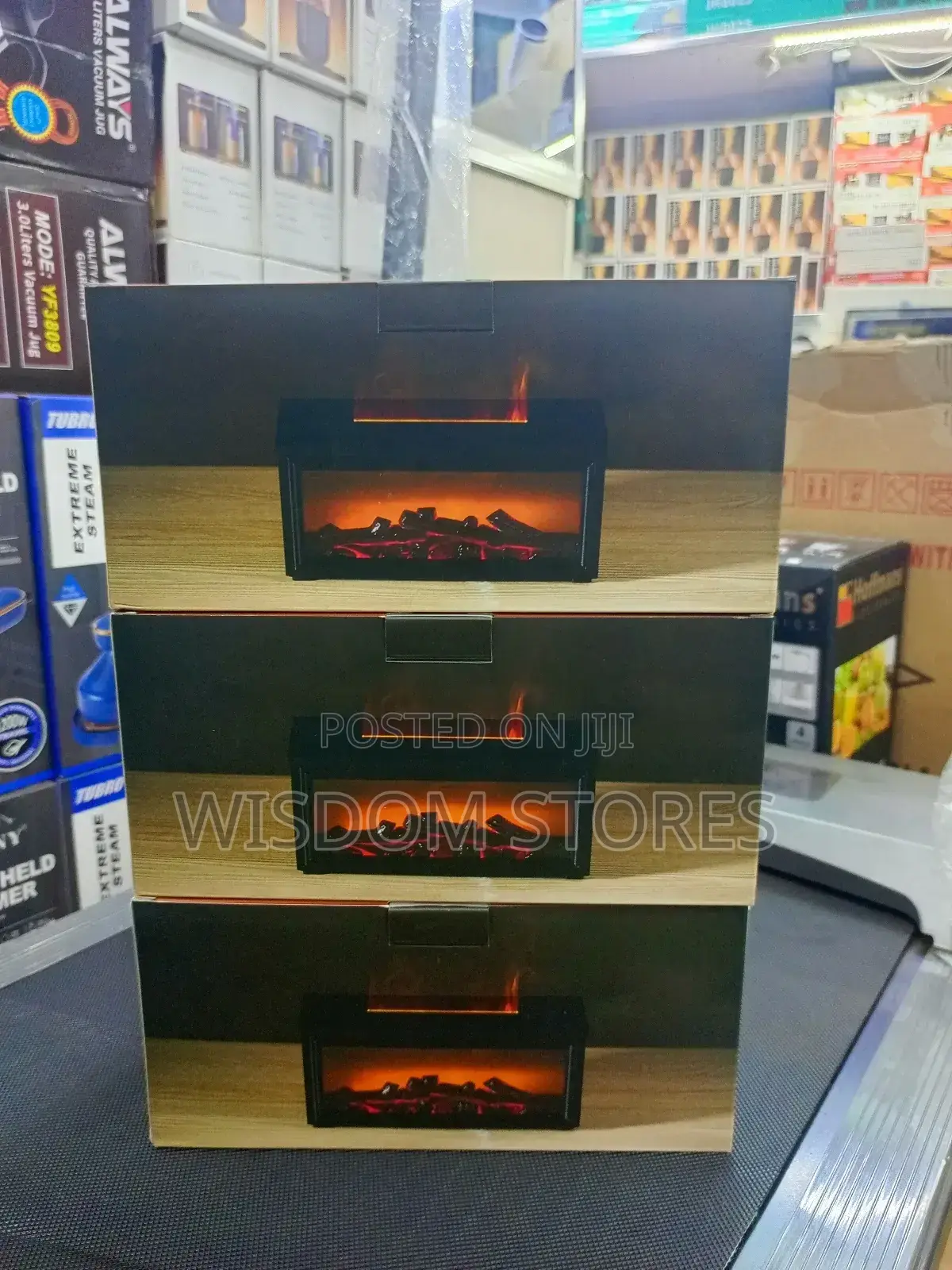 Fireplace Flame Aroma Diffuser and Humidifier.