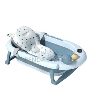 Foldable Baby Basin With a Bather – Convenient Foldable Baby Basin