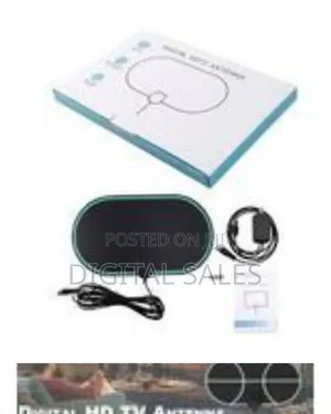 Indoor Tv Antenna, Digital Indoor Hd Tv Antenna With Signal Amplifier