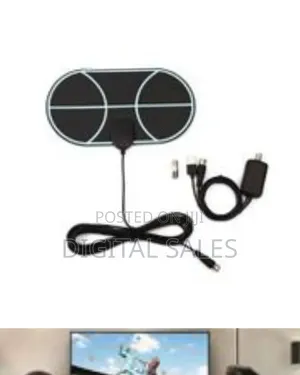 Indoor Tv Antenna, Digital Indoor Hd Tv Antenna With Signal Amplifier