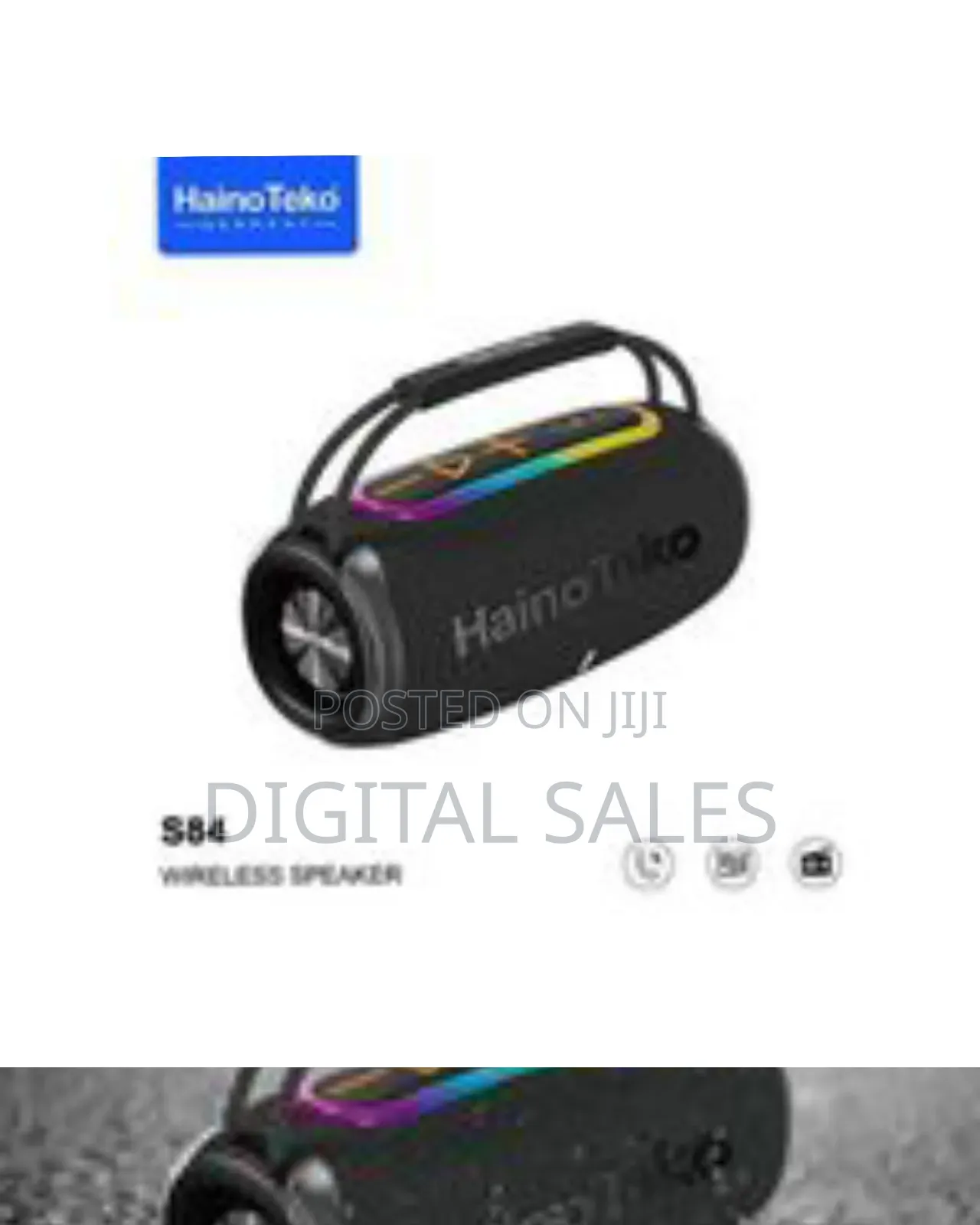 Hainoteko 360 Boombox Woofer Wireless Speakers