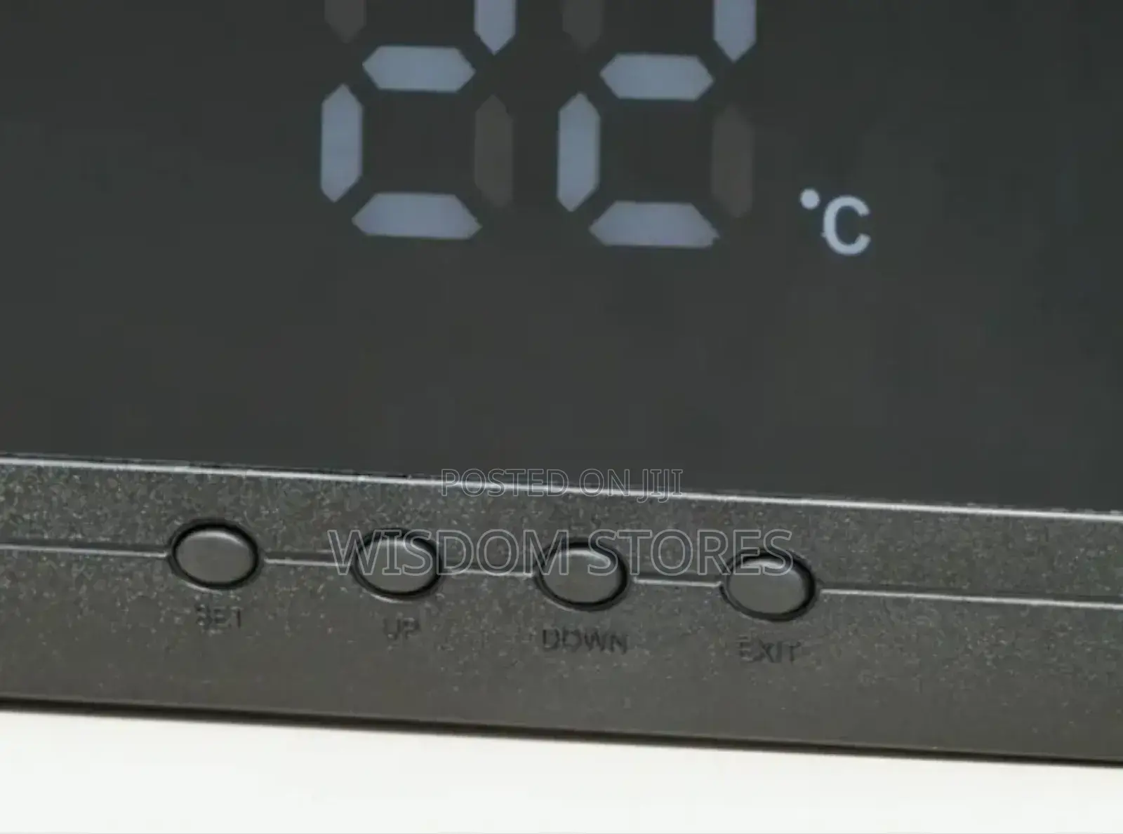 Jh-8025 Led Disital Calendar Green Wall Clock