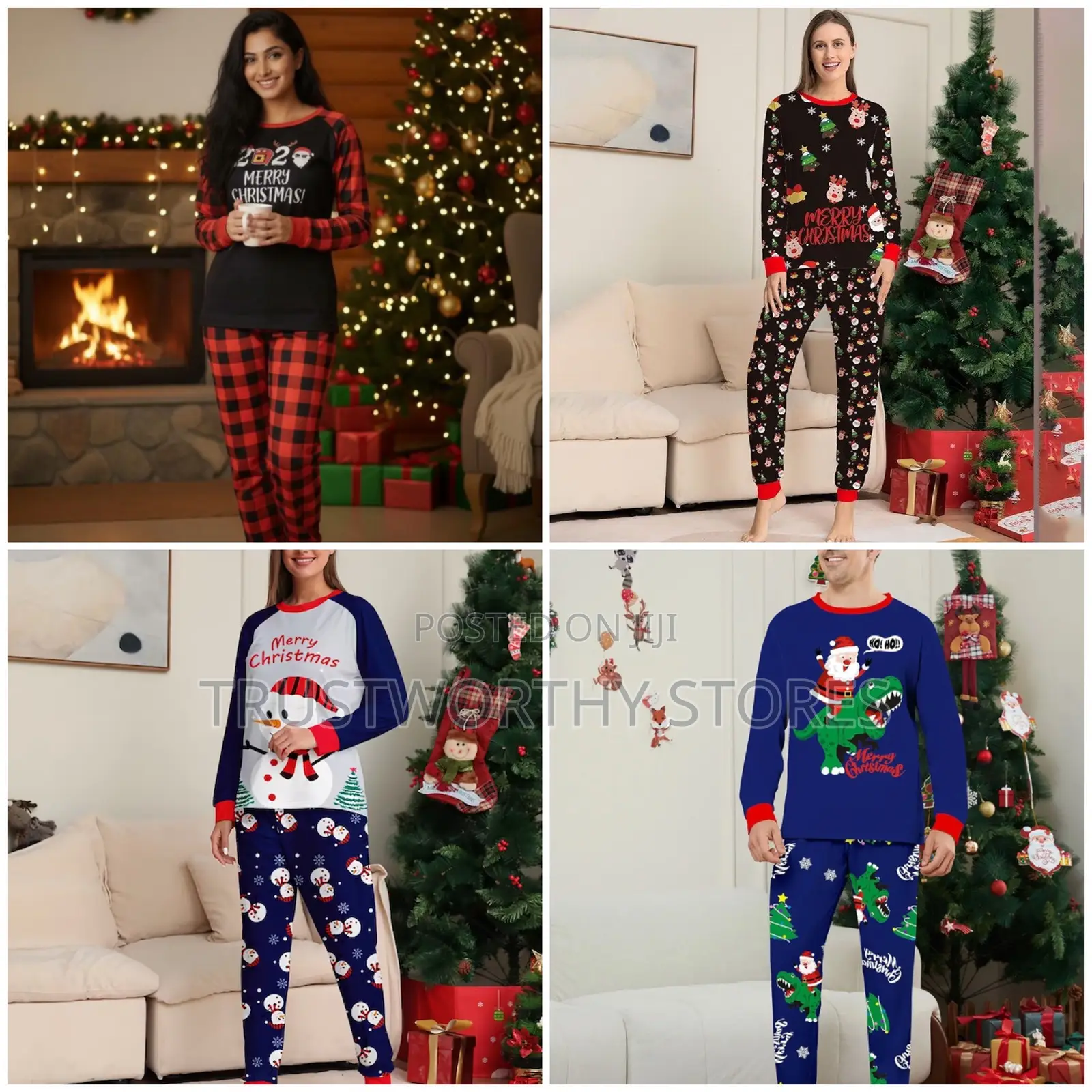 Christmas Pyjamas - L, Xl and 4xl