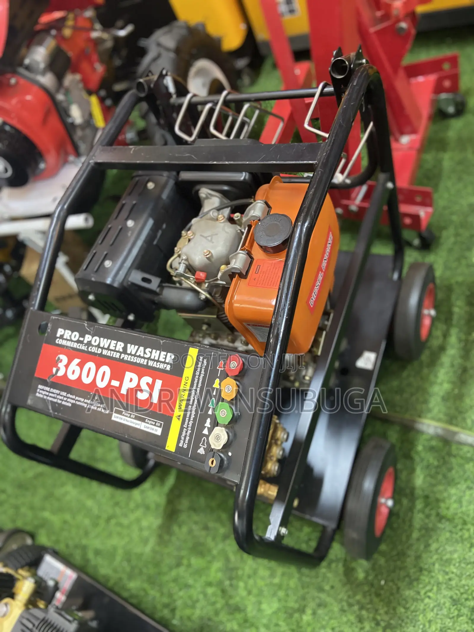 Diesel High Pressure Washing