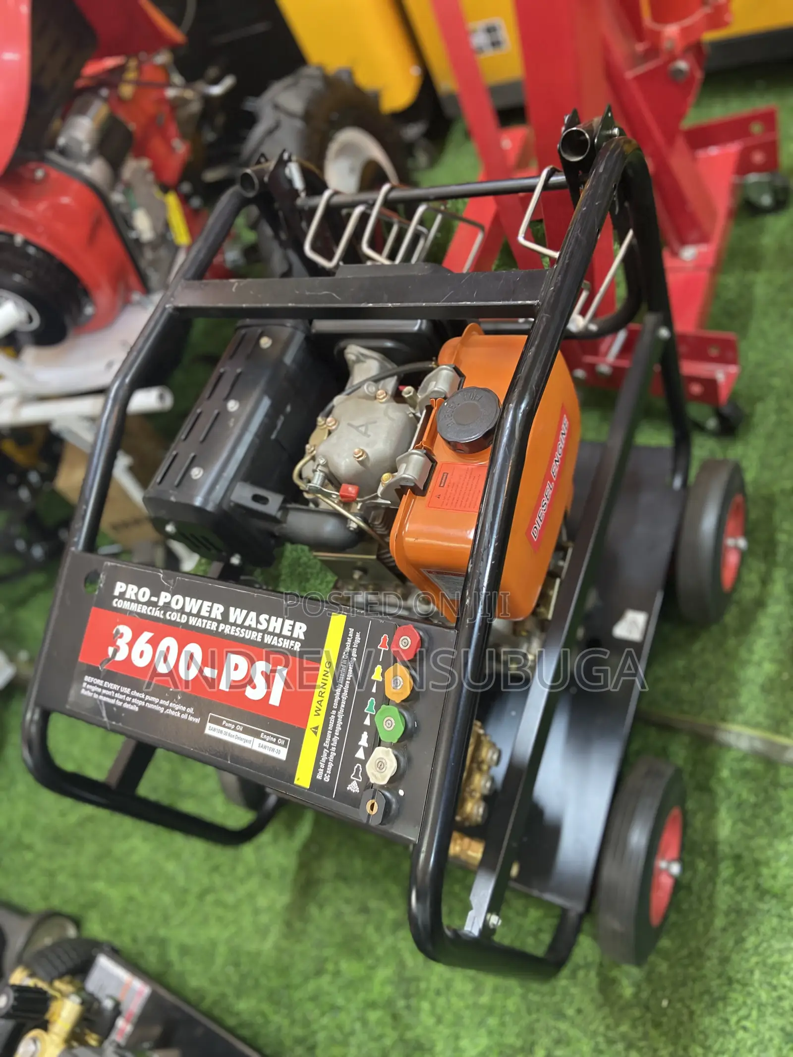 Diesel High Pressure Washing