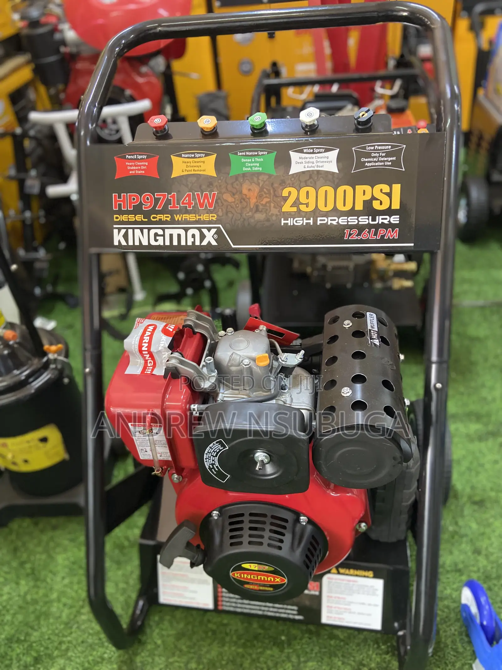 Diesel High Pressure Washer