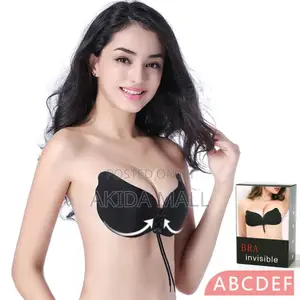Invisible Silicone Lift Up Backless Self Adhesive Womens Bra