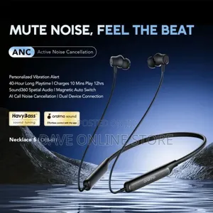 Oraimo Necklace 5 30db Noise Cancellation Call Vibration Earphones