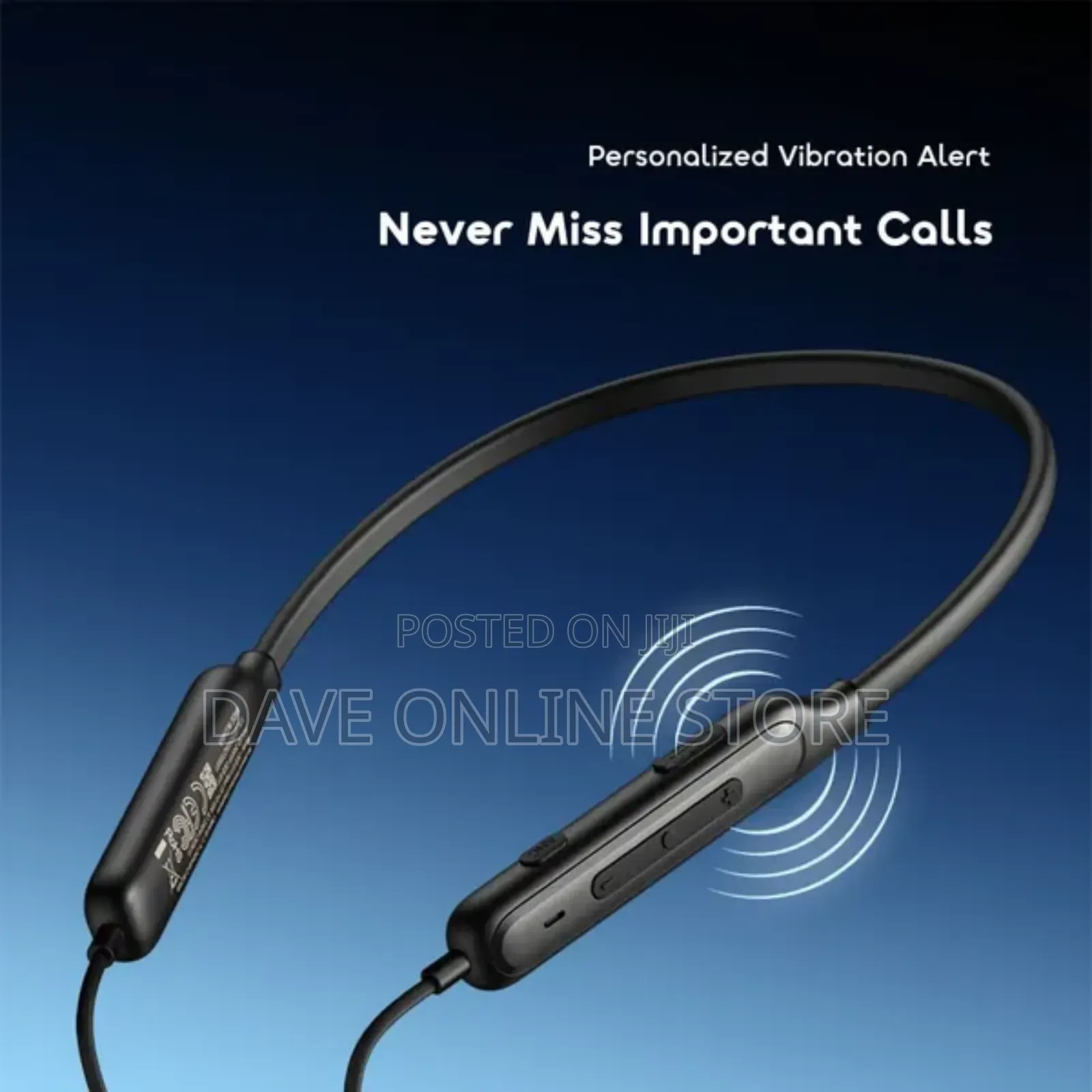 Oraimo Necklace 5 30db Noise Cancellation Call Vibration Earphones