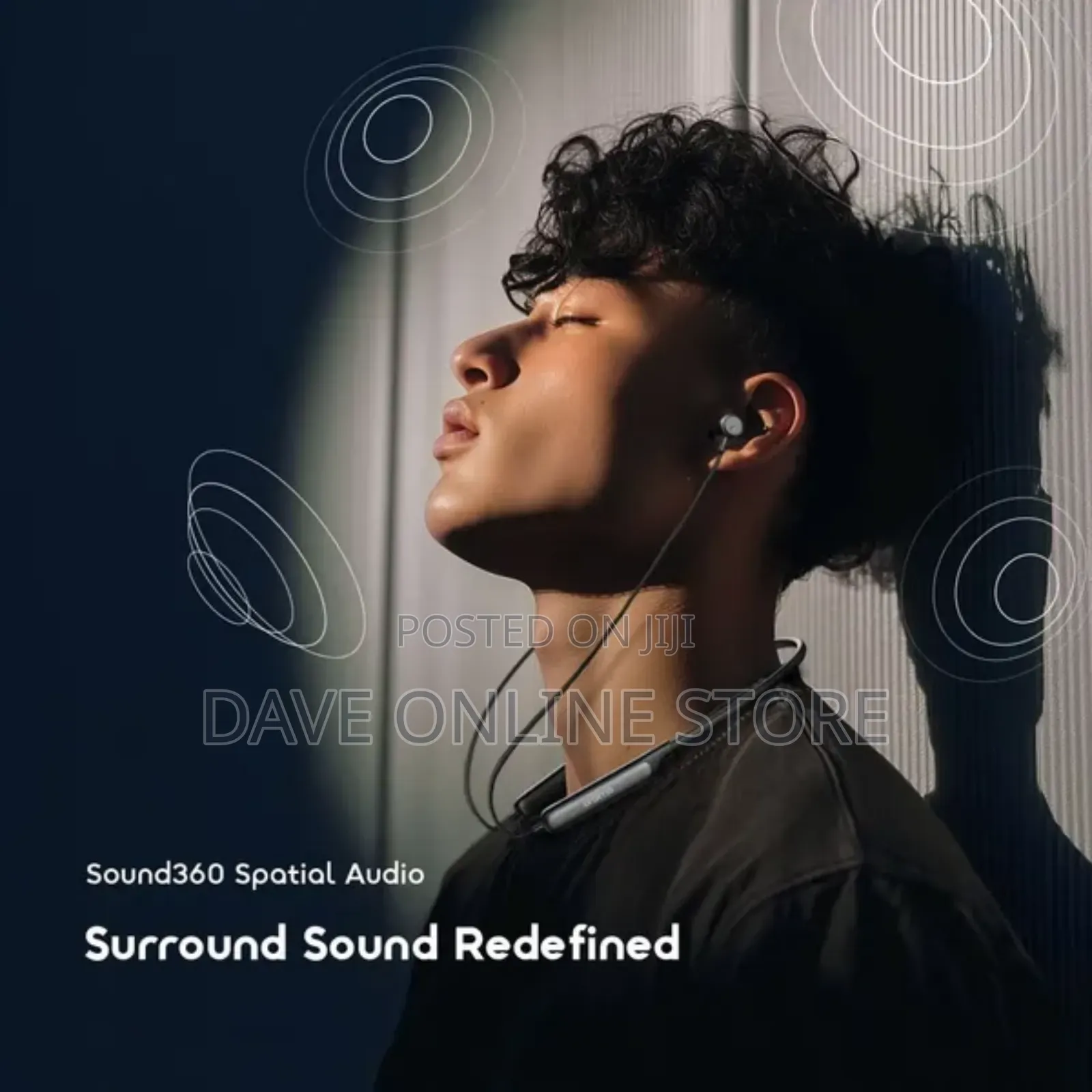 Oraimo Necklace 5 30db Noise Cancellation Call Vibration Earphones