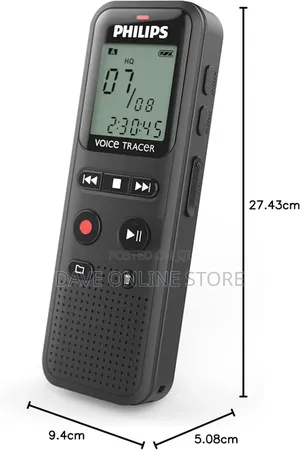 Philips Voicetracer Dvt1160 Audio Recorder - , 8gb Black