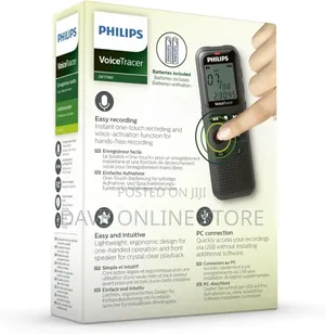 Philips Voicetracer Dvt1160 Audio Recorder - , 8gb Black