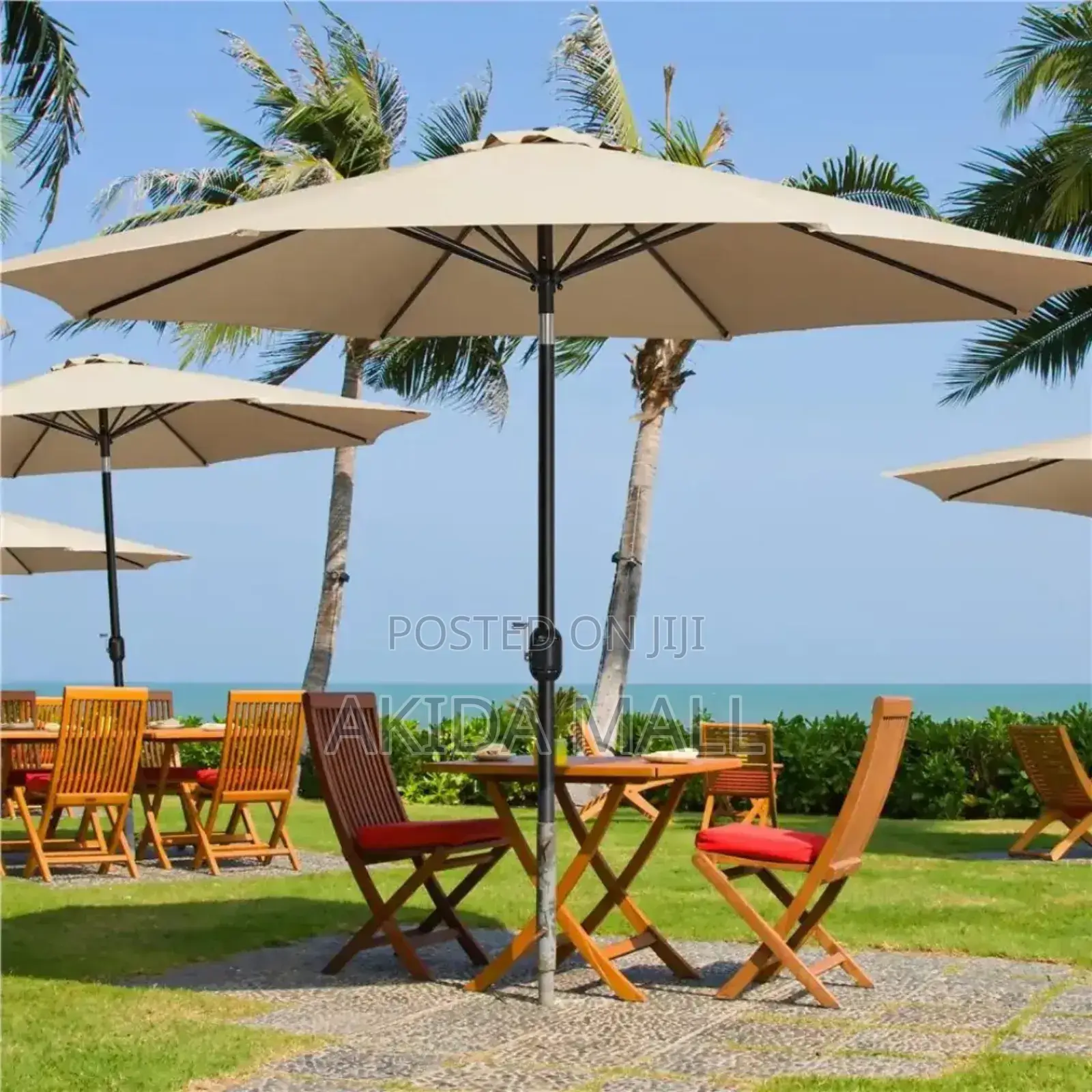 2.7mtrs Garden Courtyard, Restaurant ,Hotel Outdoor Parasol Umbrella