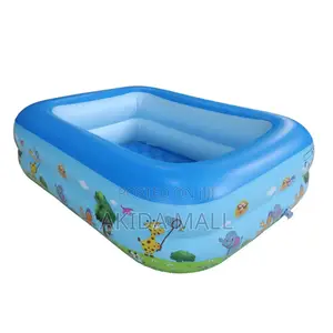 Intex Double Ring Kids Inflatable Swimming Pool With Free Pump