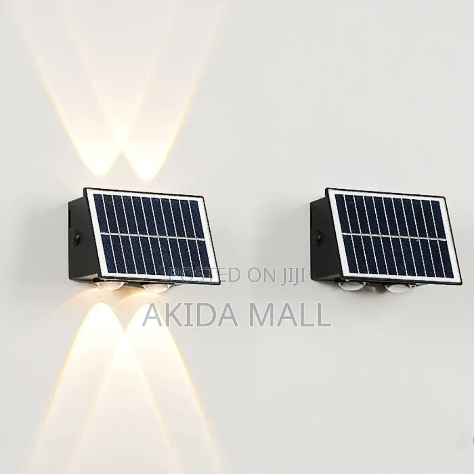 4w Solar Up Down Wall Light Solar Garden Light With Day Night Sensor