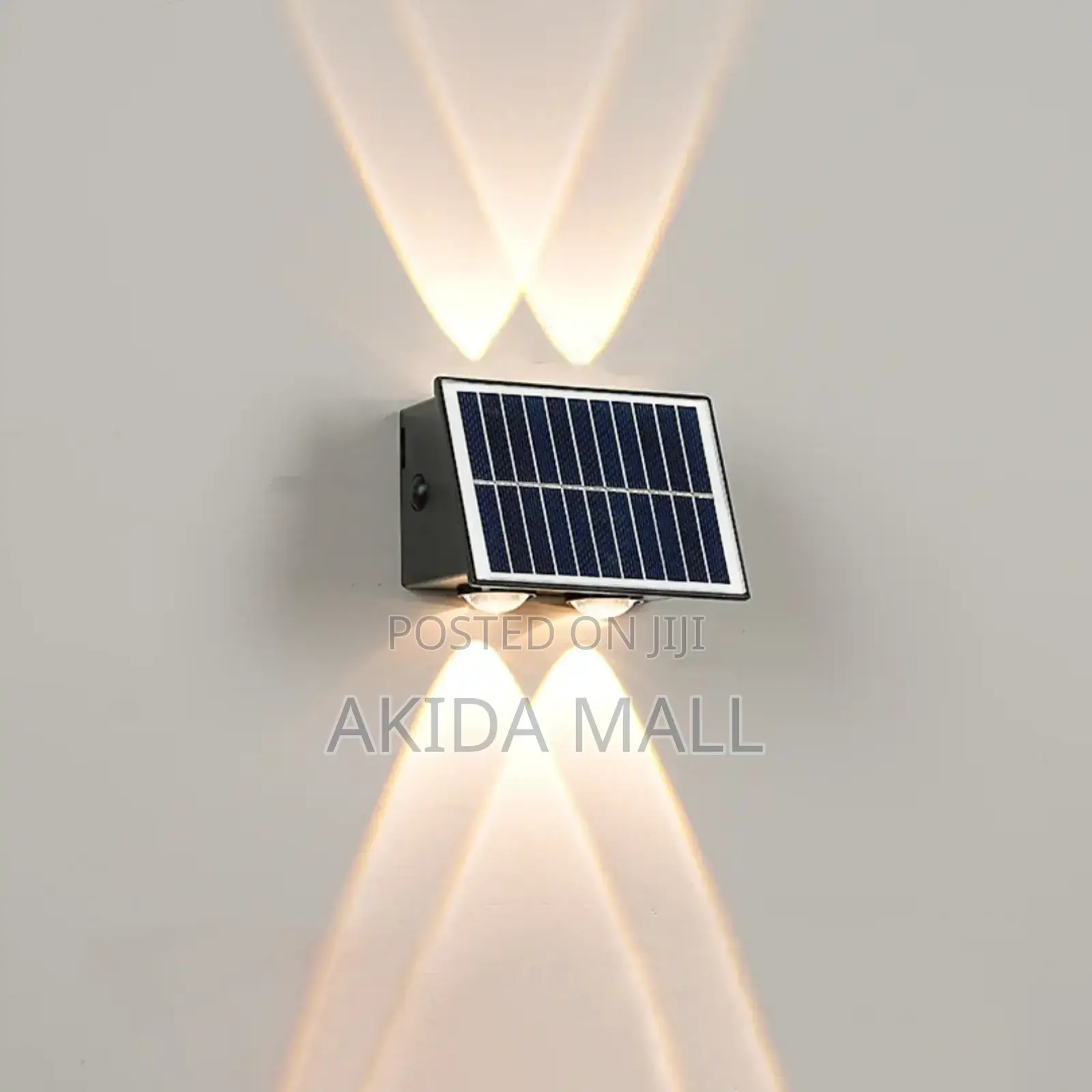 4w Solar Up Down Wall Light Solar Garden Light With Day Night Sensor