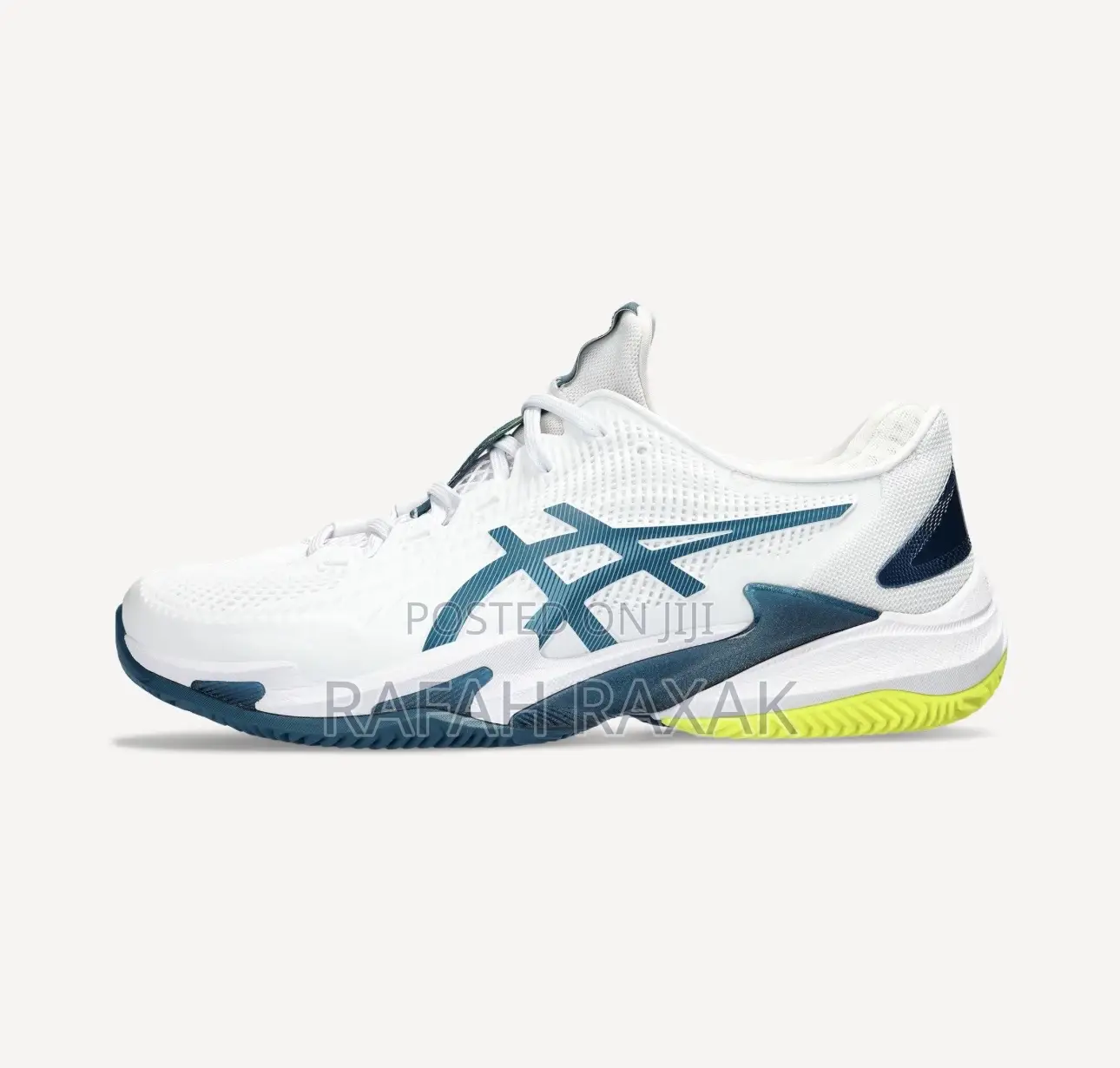 Unisex Clay White Asics Court Ff 3 Tennis Sneakers