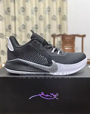 Men’S Black/White Nike Kobe Mamba Fury Basketball