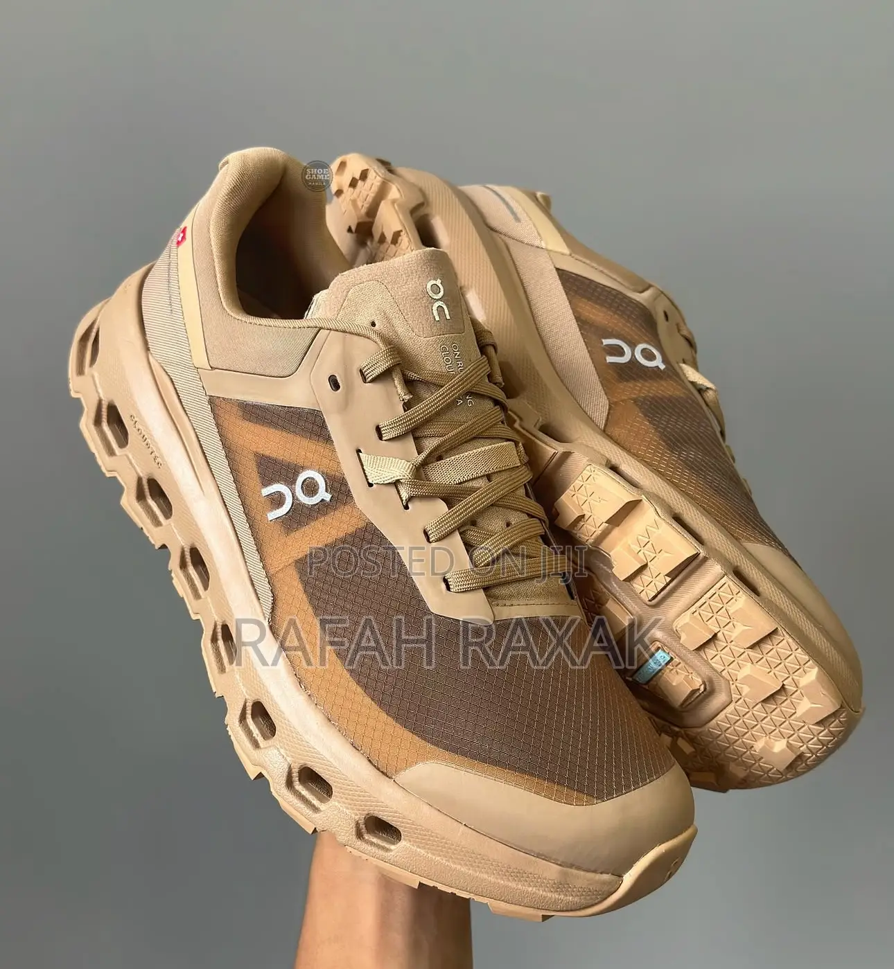Men’S Classic On Cloudvista 2 “Chai Dune” Trail Running Sneakers