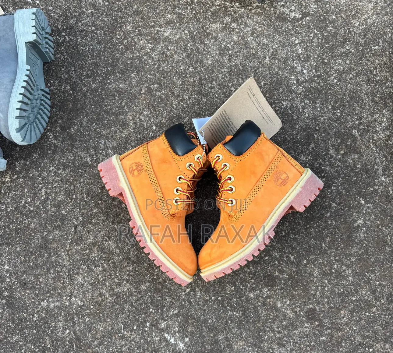 Original Brown Kid’S Timberland Boots