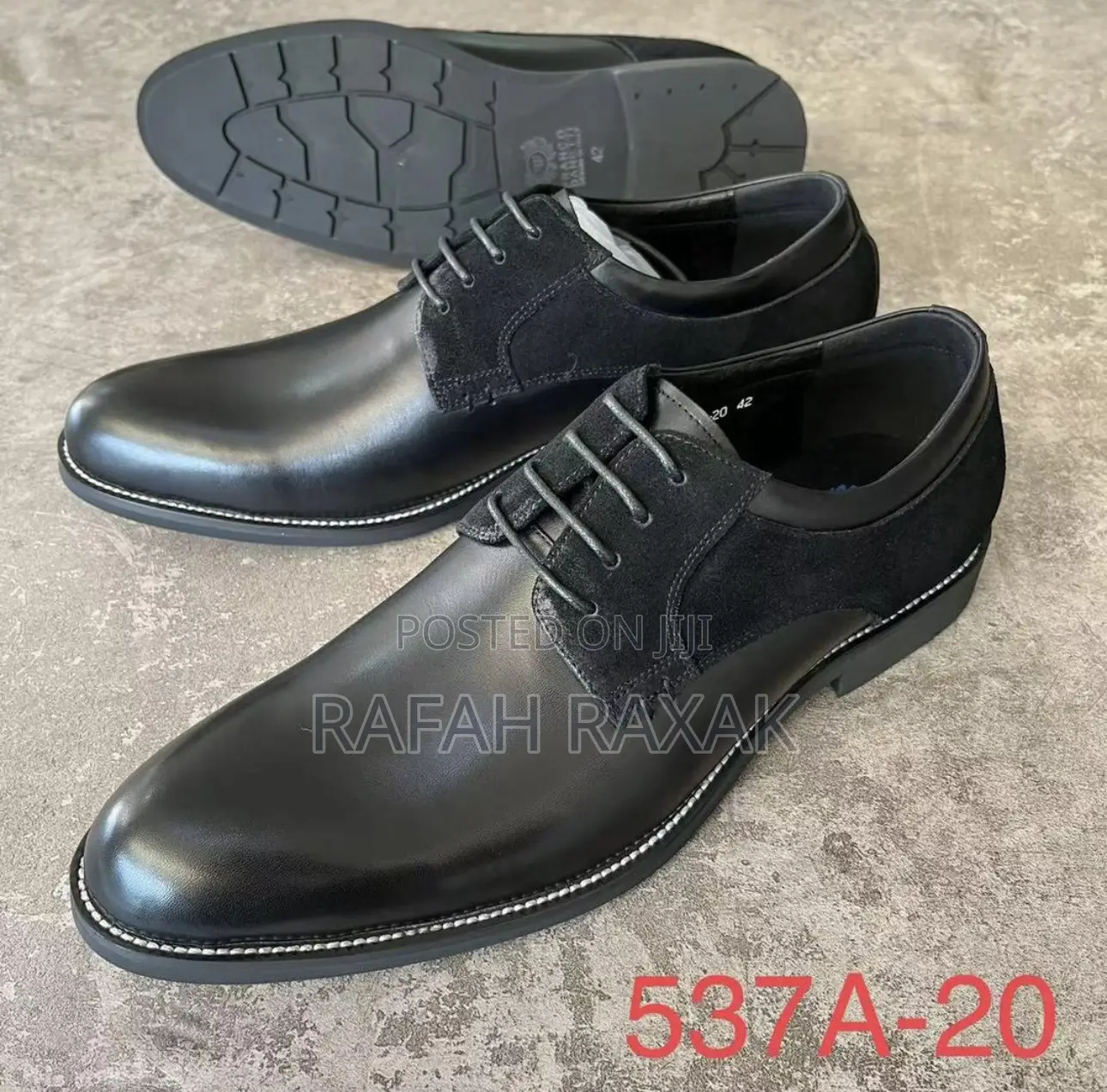Men’S Franco Banetti Leather Suede Formal Office Shoes