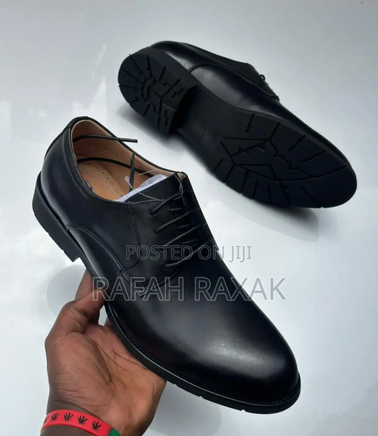 Original Black Roberto Venuti Formal Gentle Office Shoes
