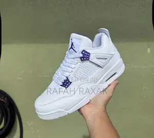 Nike Air Jordan 4 Retro “Metallic Purple” Sneakers