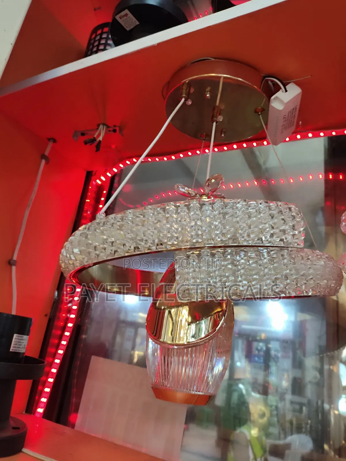 Simple Led 3in1 Bedroom Pendant Led Light