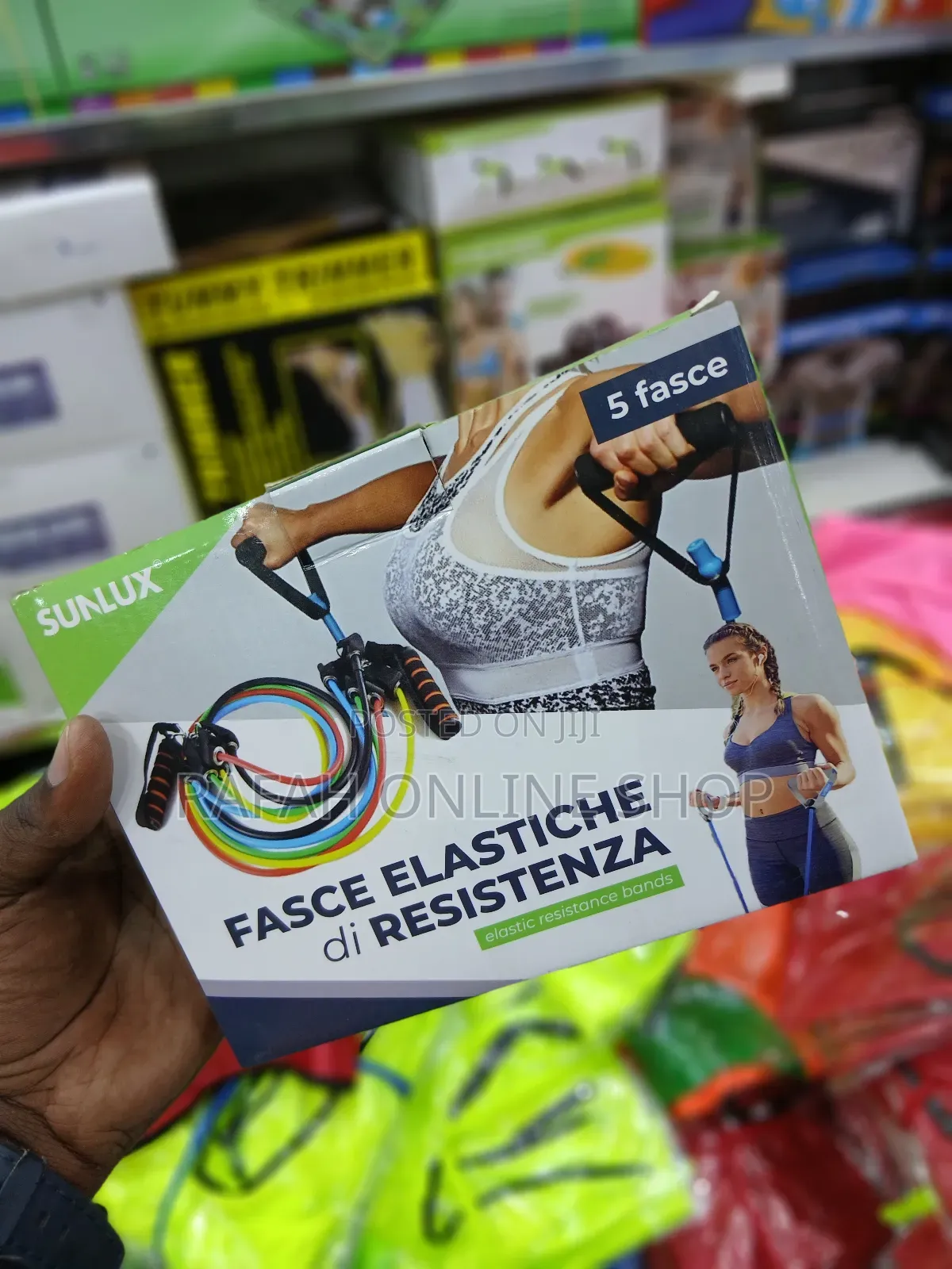 GOCHA Resistance Bands Set (5 Pack) - Premium Latex Loop Bands For Home Workouts, Yoga & Physical Therapy