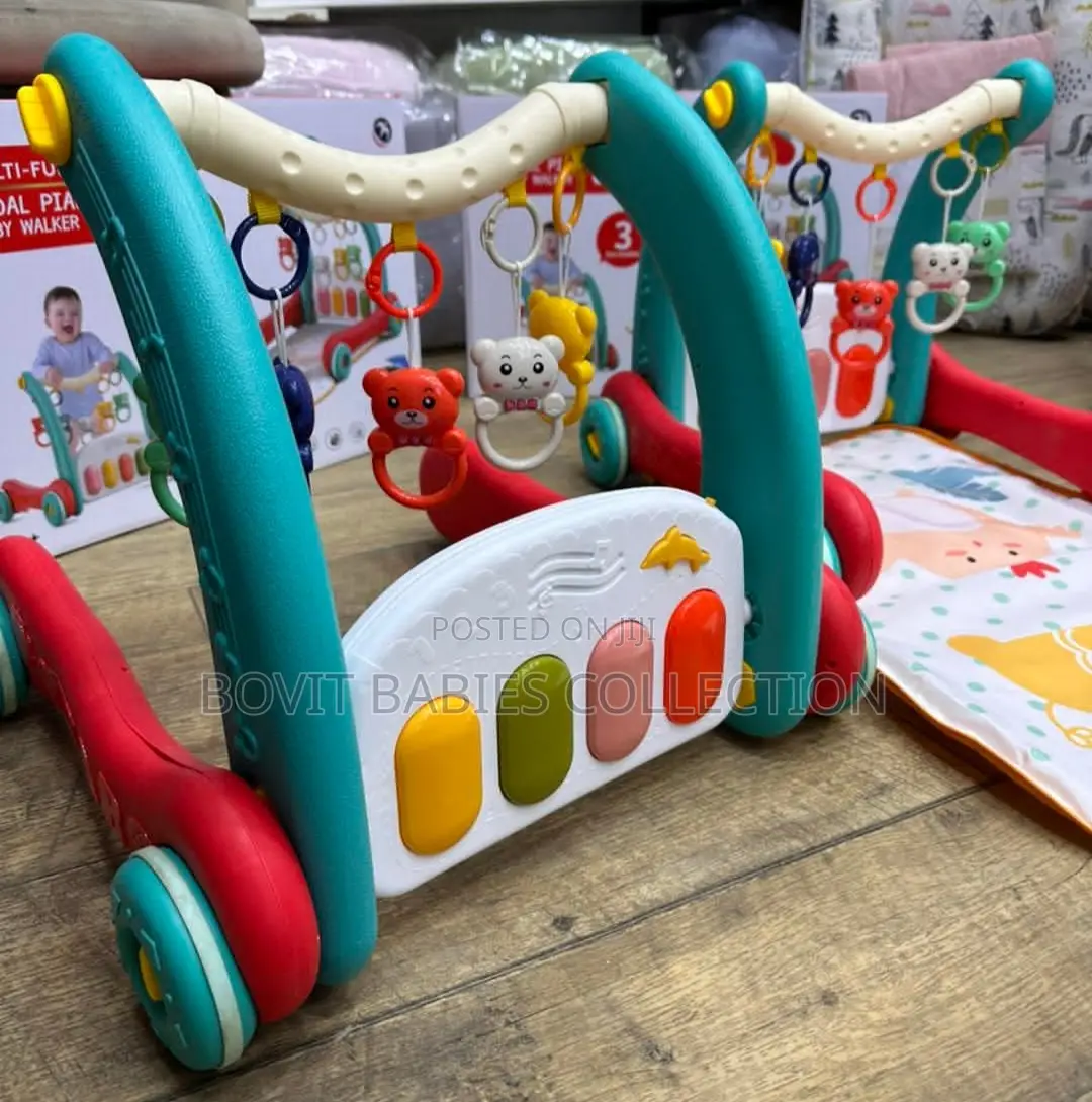 2-in1 Multifunction Baby Piano Fitness Rack