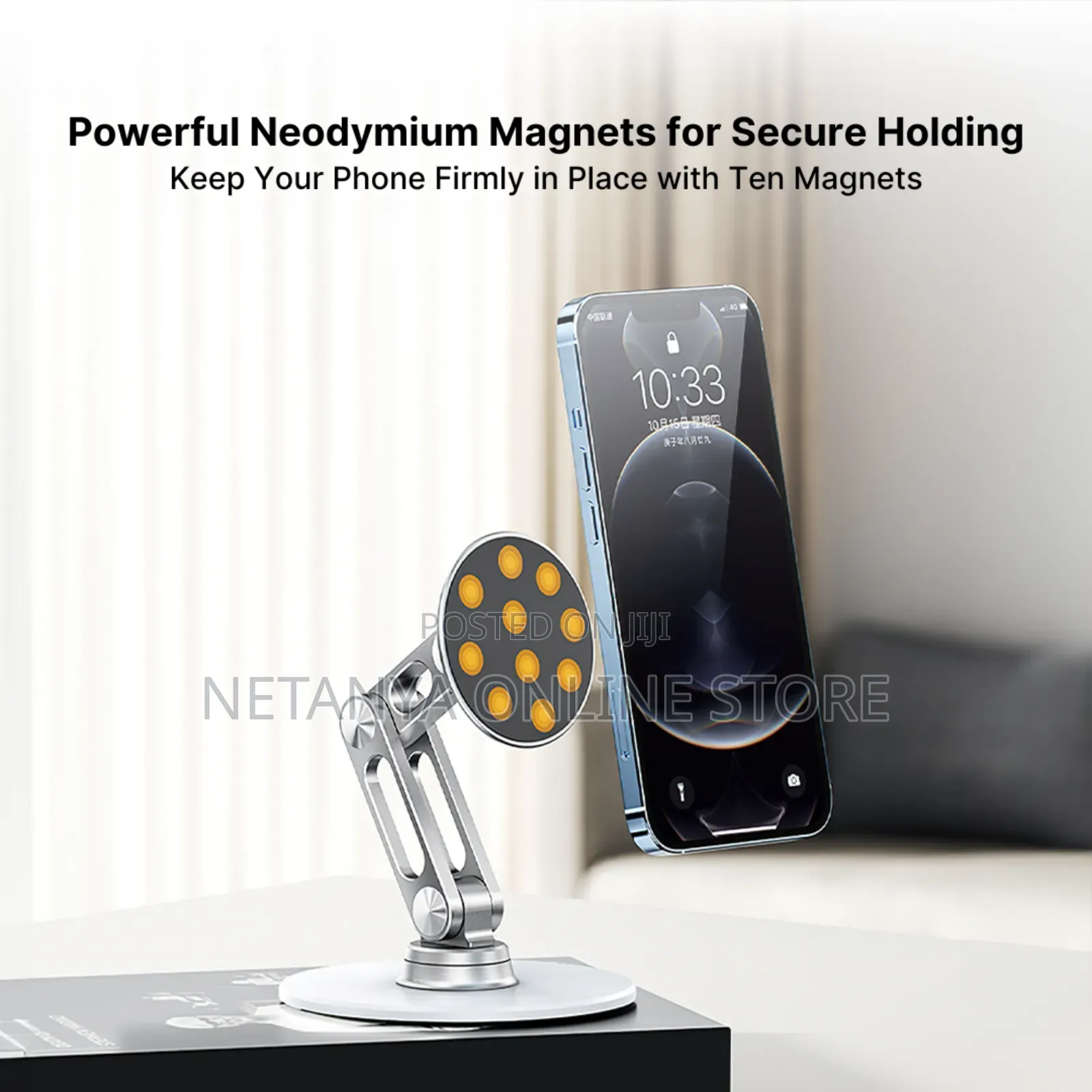 360° Swivel Magnetic Phone Holder