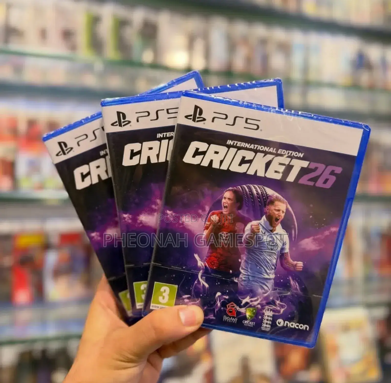 Cricket26 Video Game Cd for Ps5