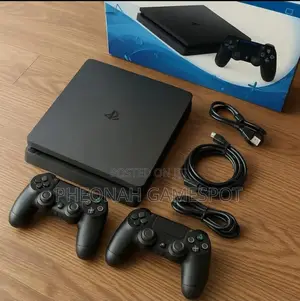 Complete Ps4 Slim Bundle, Console, 2 Pads, 12 Games. Just Plug Play