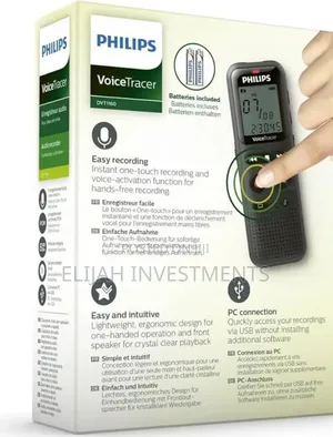 Philips Voicetracer Dvt1160 Audio Recorder