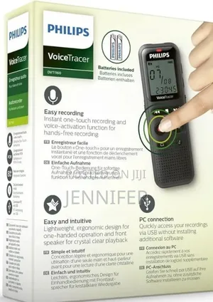 Philips Voicetracer Dvt1160 Audio Recorder