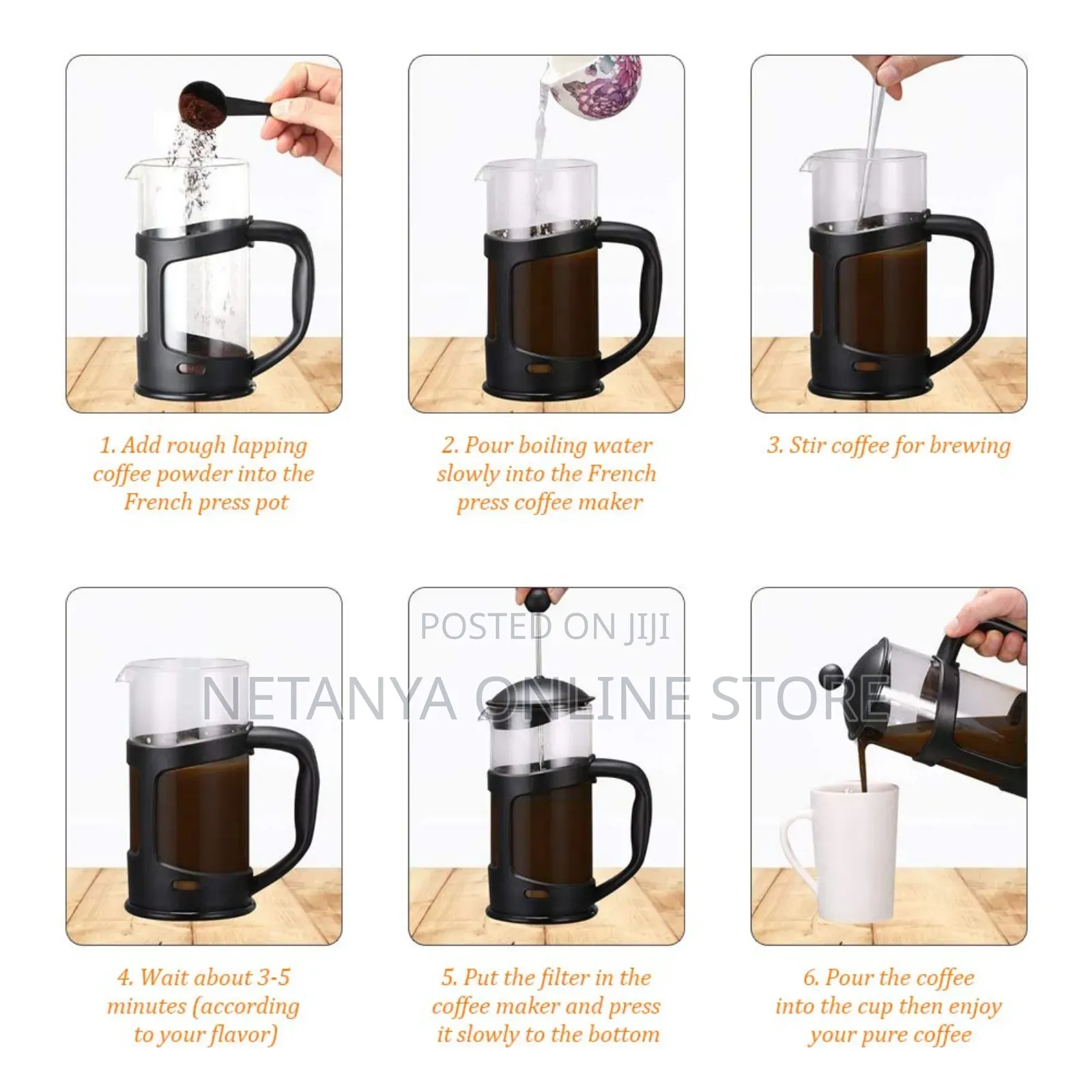 French Press Coffee Maker