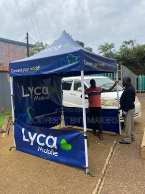 Exhibition Tent Masaured Of 2m X 2m Covered Three Sides