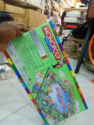 Monopoly Global Village Edition.